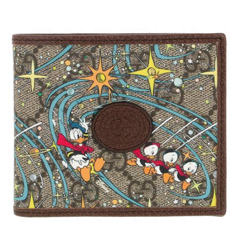 donald duck wallet gucci|Disney x Gucci Donald Duck card case wallet.